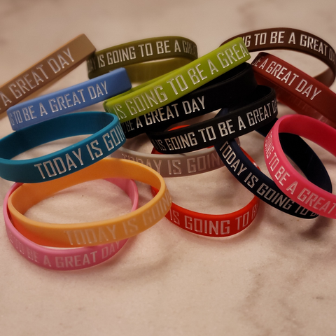 TODAY IS GOING TO BE A GREAT DAY WRISTBANDS- (Child)